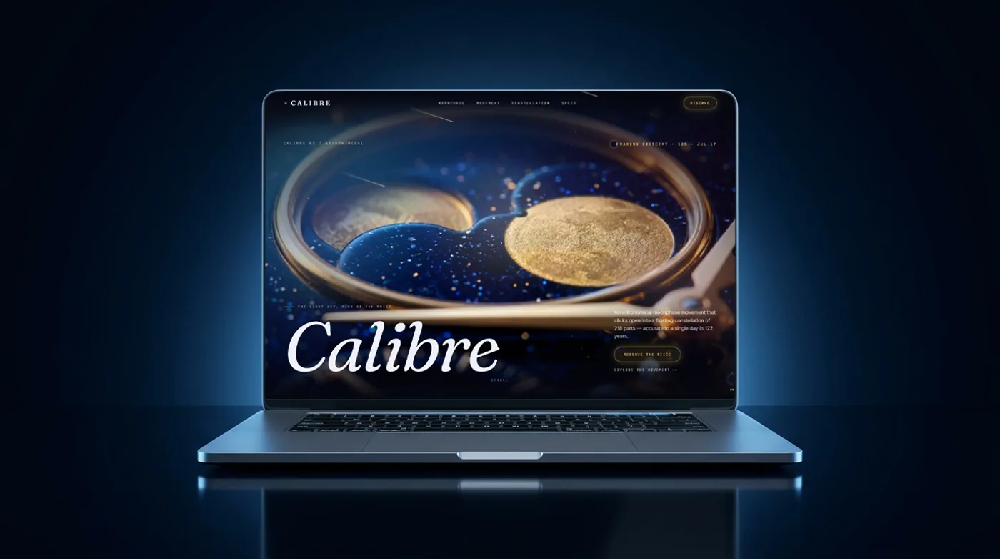 CALIBRE on a laptop